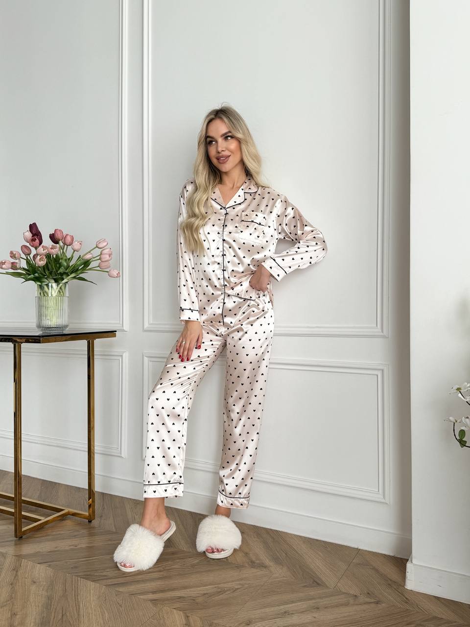 Seidenpyjama