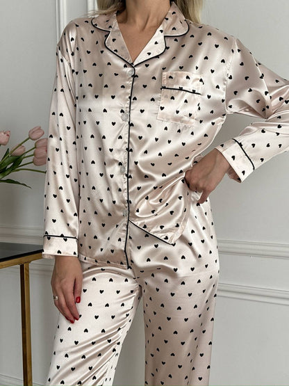 Silk pajamas