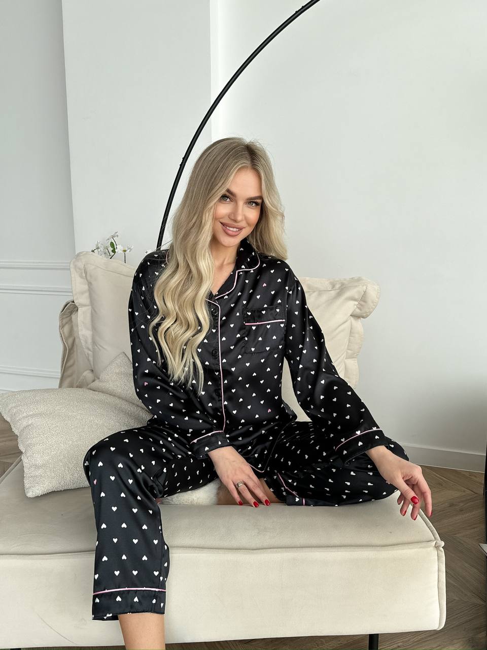 Seidenpyjama