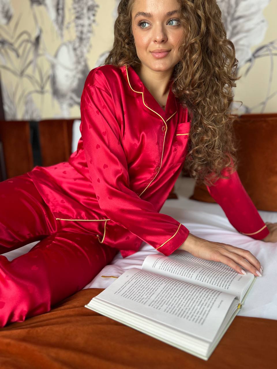 Silk pajamas