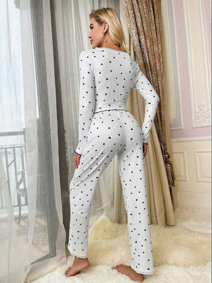 Romantic pajamas pants